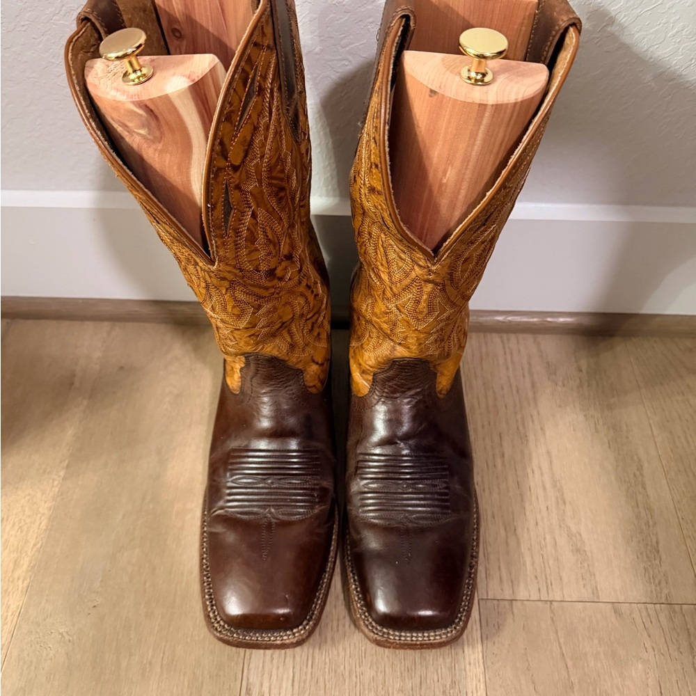 Ariat Brown and Tan Western Boots